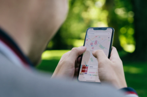 man holding smartphone 